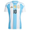 Maillot de Supporter Argentine Messi 10 Domicile 2024 Pour Enfant